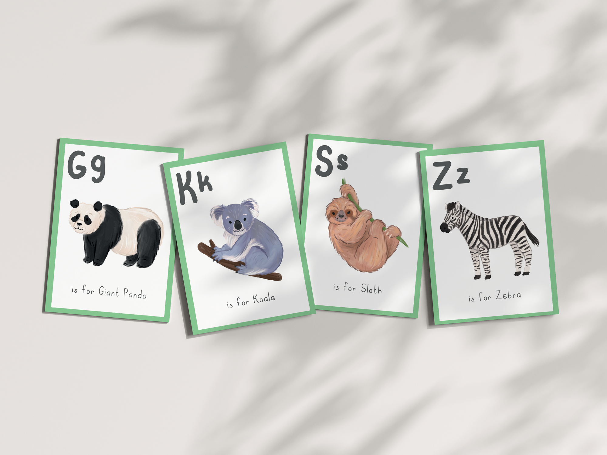 Animal A-Z Flashcards