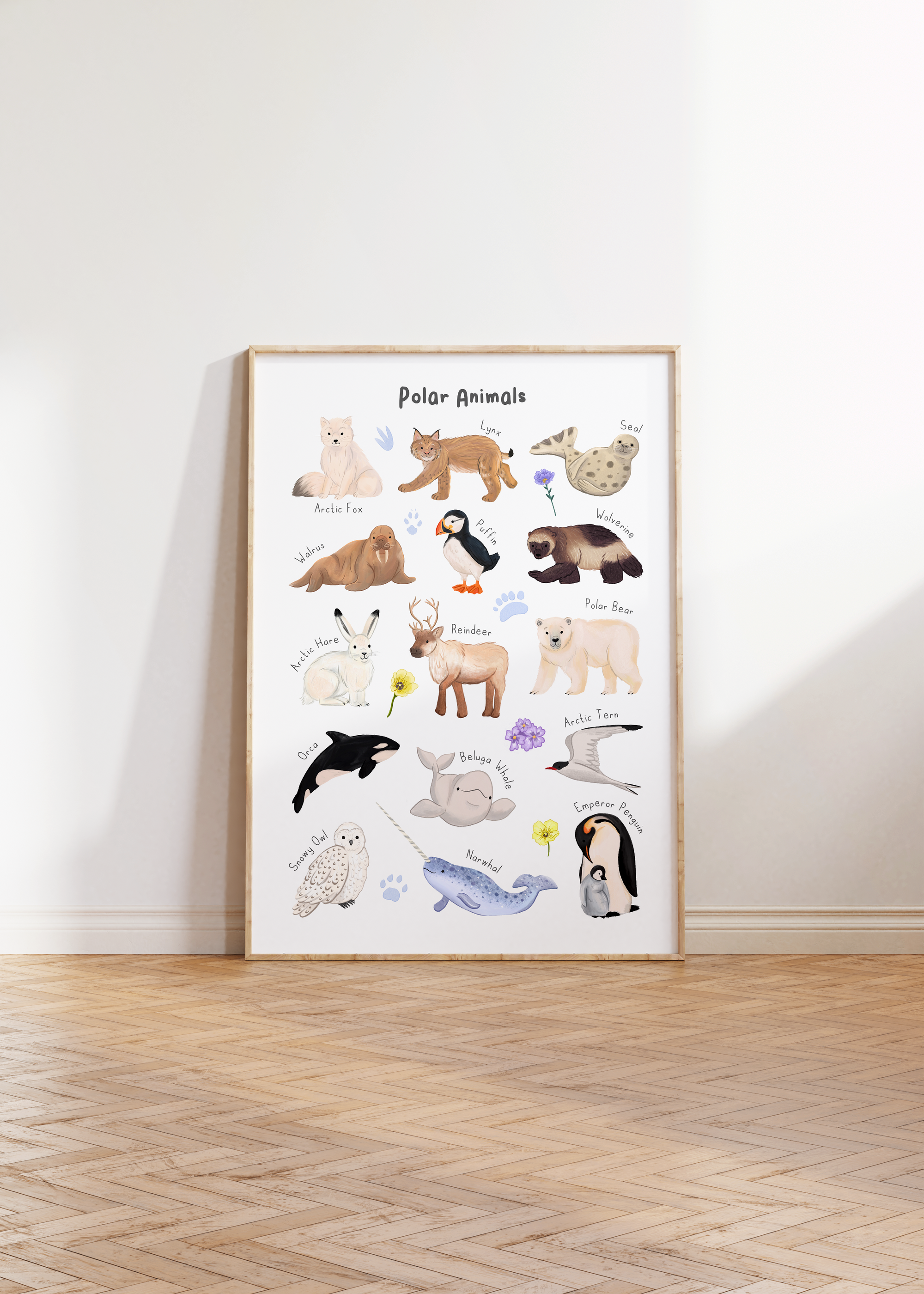 Polar Animals Wall Art