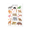 Safari Animals Wall Art